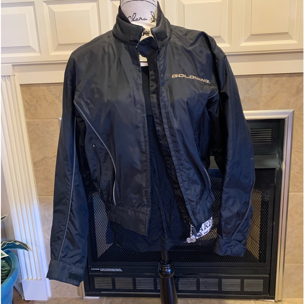 Black Goldwing jacket, size small.